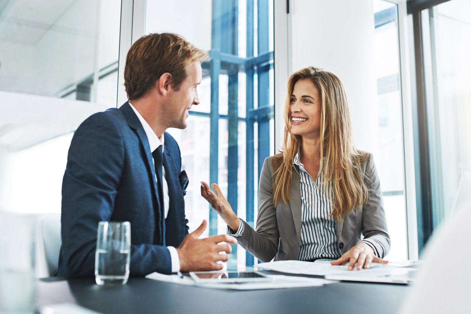Business, portrait and mature woman with tablet in office for schedule, networking or review proposal. Online, face and employee for website, feedback or survey at financial consulting agency.