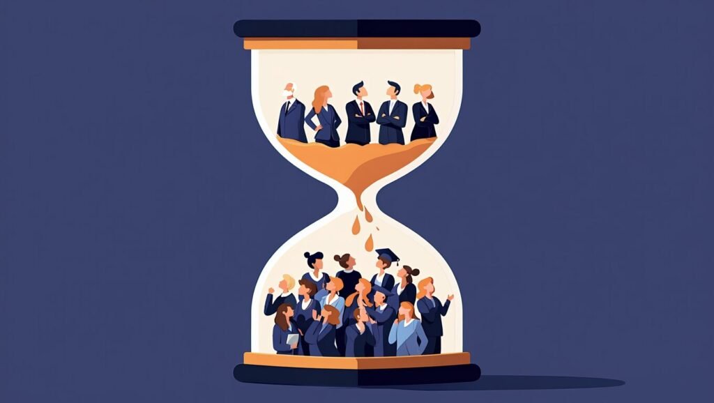 PwC just confirmed the mid-tier knowledge gap. The hourglass workforce is already here.